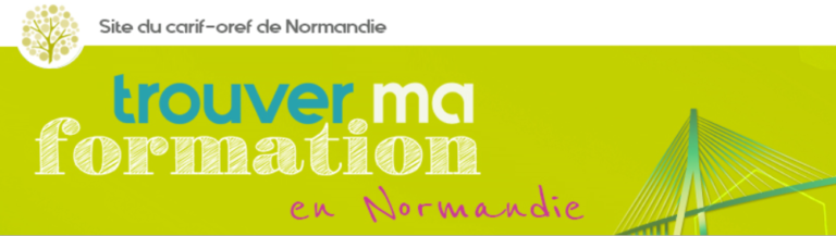 Formation référencée sur CARIF Normandie trouvermaformation.fr